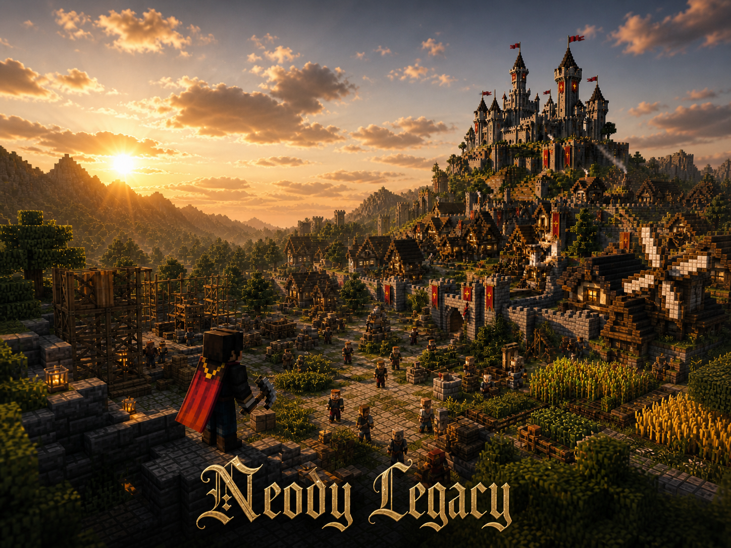 Neody Legacy devient un royaume MineColonies