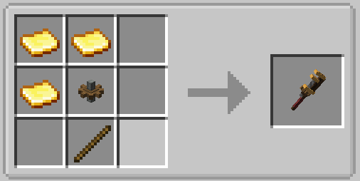 Recette JEI de la Clé de Create, l'outil universel du mécanicien