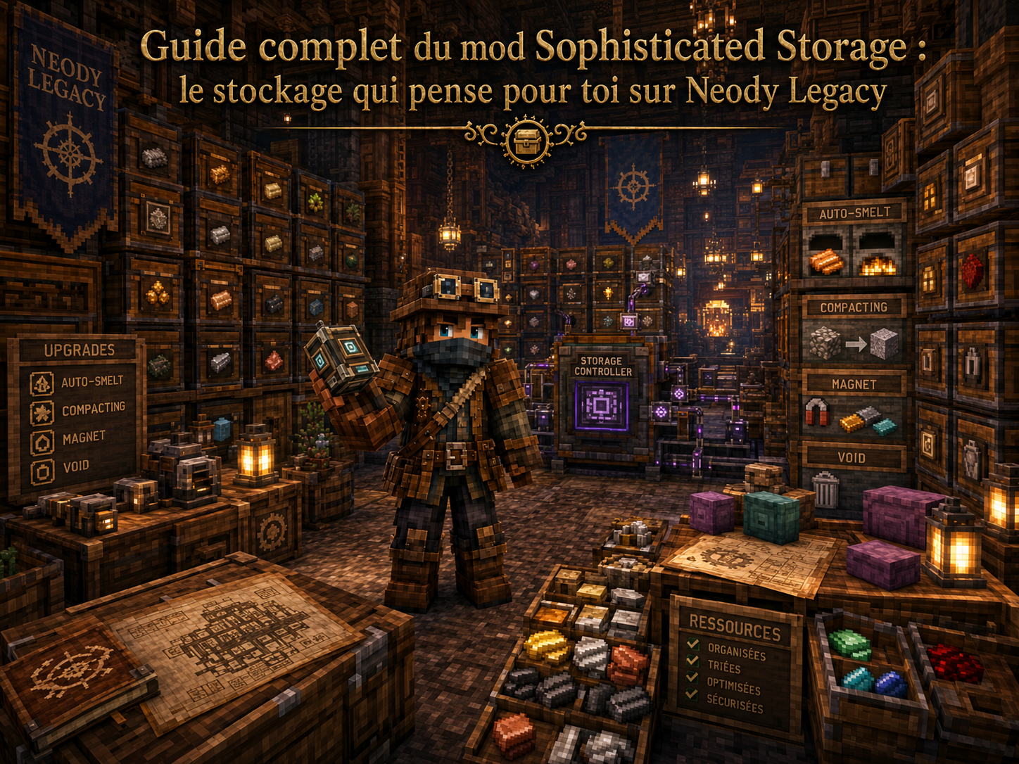 Sophisticated Storage : le stockage qui pense pour toi